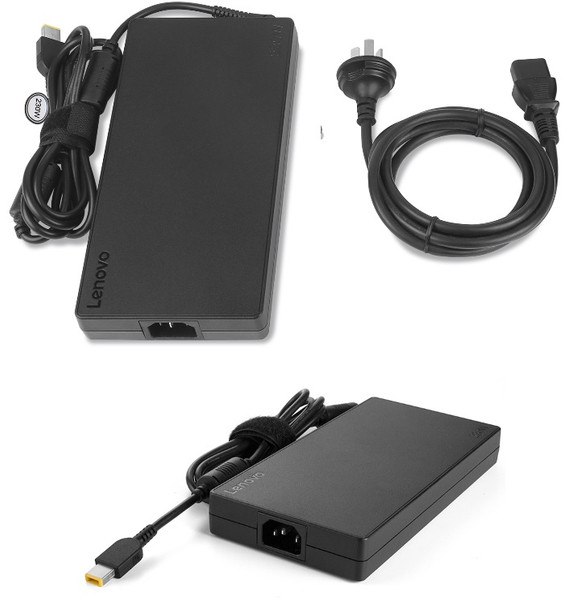 Lenovo THINKPAD 230W AC ADAPTER (SLIM TIP) power adapter/inverter Indoor Black Main Product Image