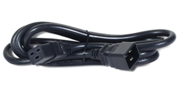 APC PWR Cord C19 - C20 - 4.5 m Black 4.57 m C19 coupler C20 coupler Main Product Image