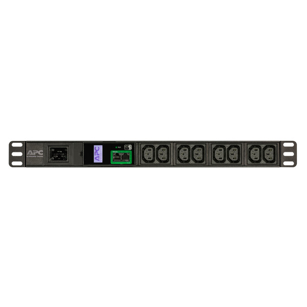 APC EPDU1016M power distribution unit (PDU) 8 AC outlet(s) 1U Black Product Image 2