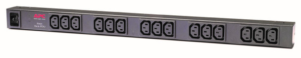 APC Basic Rack PDU AP9572 power distribution unit (PDU) 15 AC outlet(s) 0U Black Product Image 3