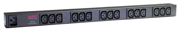 APC Basic Rack PDU AP9572 power distribution unit (PDU) 15 AC outlet(s) 0U Black Product Image 4