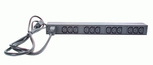 APC Basic Rack PDU power distribution unit (PDU) 12 AC outlet(s) 0U/1U Black Main Product Image