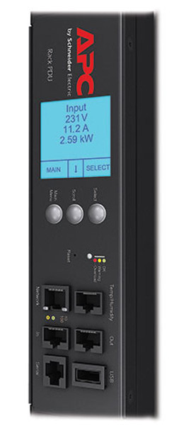 APC AP8659 power distribution unit (PDU) 24 AC outlet(s) 0U Black Product Image 2