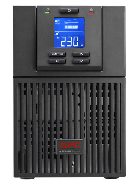 APC SRV1KIL uninterruptible power supply (UPS) Double-conversion (Online) 1 kVA 800 W 3 AC outlet(s) Product Image 4