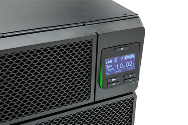 APC SRT5KRMXLIM uninterruptible power supply (UPS) Double-conversion (Online) 5 kVA 4500 W 12 AC outlet(s) Product Image 4