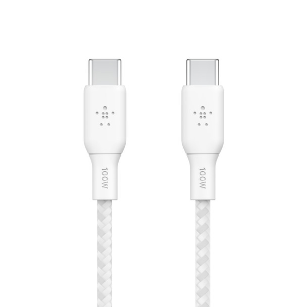 Belkin BOOST CHARGE USB cable 2 m USB 2.0 USB C White Main Product Image