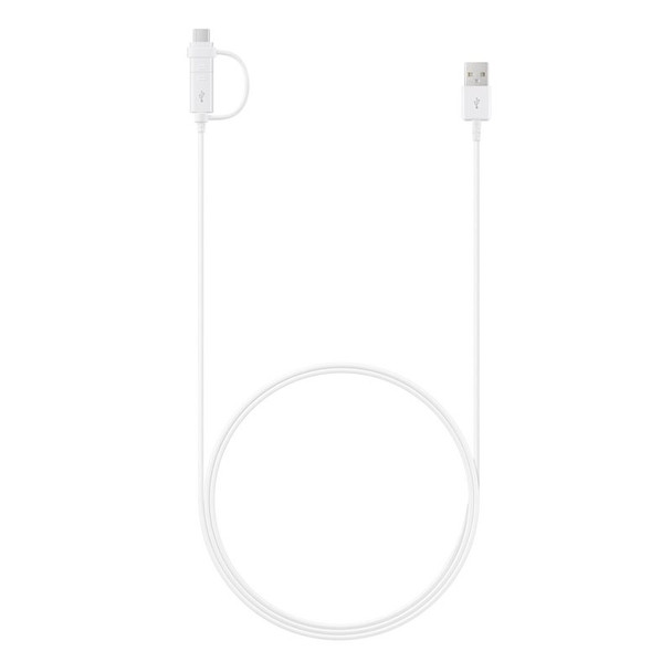 Samsung EP-DG930 USB cable 1.5 m USB 2.0 USB A USB C/Micro-USB B White Product Image 2