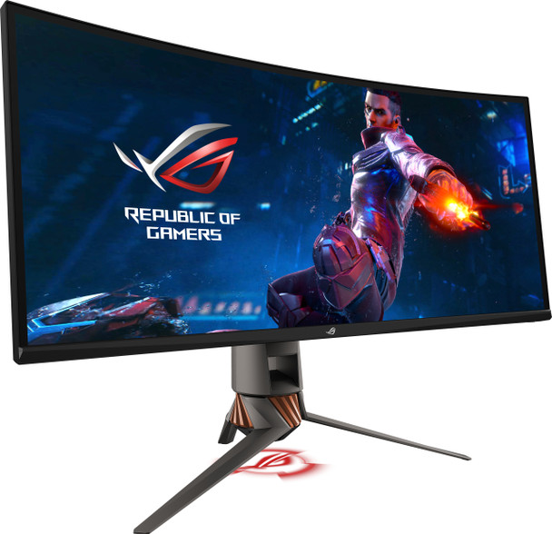 Asus ROG Swift PG349Q 86.7 cm (34.1in) 3440 x 1440 pixels UltraWide Quad HD LED Copper - Titanium Product Image 2