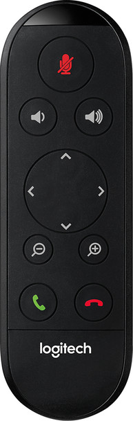 Logitech ConferenceCam Connect remote control IR Wireless Webcam Press buttons Main Product Image