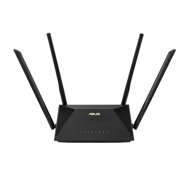 Asus RT-AX53U wireless router Gigabit Ethernet Dual-band (2.4 GHz / 5 GHz) 4G Black Main Product Image