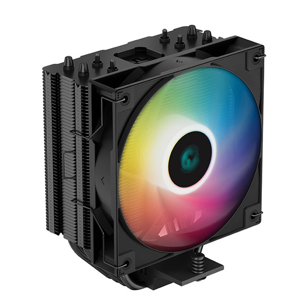 DeepCool AG400 ARGB Single Tower CPU Cooler - Black Main Product Image