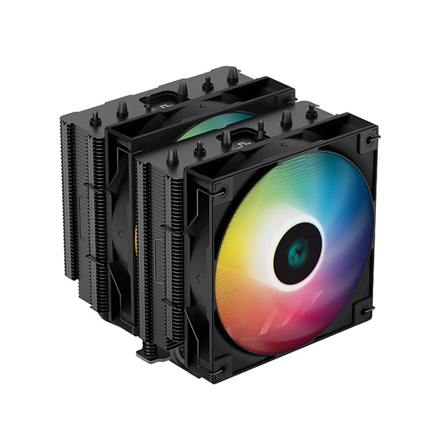 DeepCool AG620 ARGB Dual-Tower CPU Cooler - Black Main Product Image
