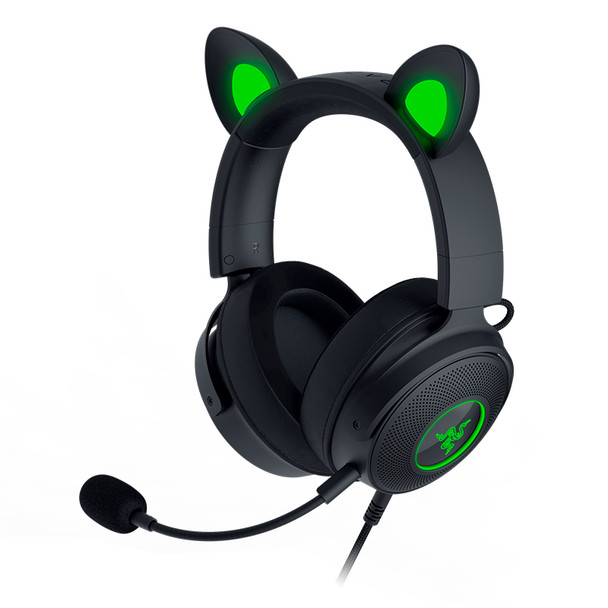 Razer Kraken Kitty V2 Pro Wired RGB Gaming Headset - Black Main Product Image