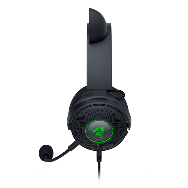 Razer Kraken Kitty V2 Pro Wired RGB Gaming Headset - Black Product Image 4