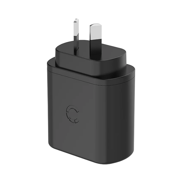 Cygnett PowerPlus 32W USB-C PD Dual Port Wall Charger - Black Main Product Image