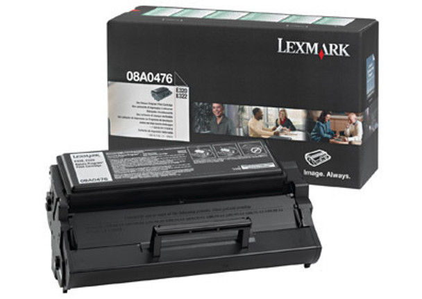 Lexmark 08A0476 toner cartridge 1 pc(s) Original Black Main Product Image