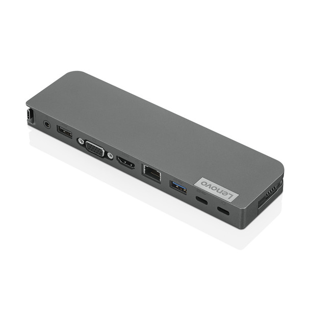 Lenovo USB-C Mini Dock Wired USB 3.2 Gen 1 (3.1 Gen 1) Type-C Grey Product Image 2