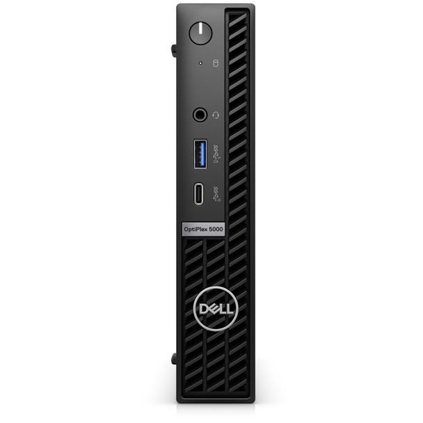 Dell OptiPlex 5000 i5-12500T MFF Intel Core i5 16 GB DDR4-SDRAM 256 GB SSD Windows 11 Pro Mini PC Black Main Product Image