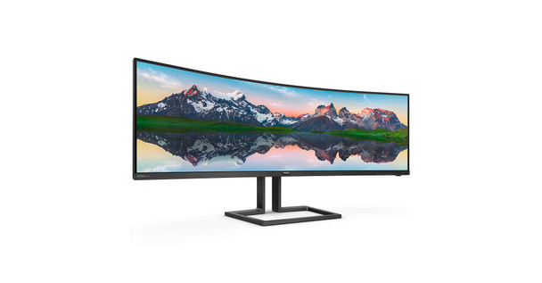 Philips 498P9Z/75 computer monitor 124 cm (48.8in) 5120 x 1440 pixels UltraWide Dual Quad HD LCD Black Product Image 2