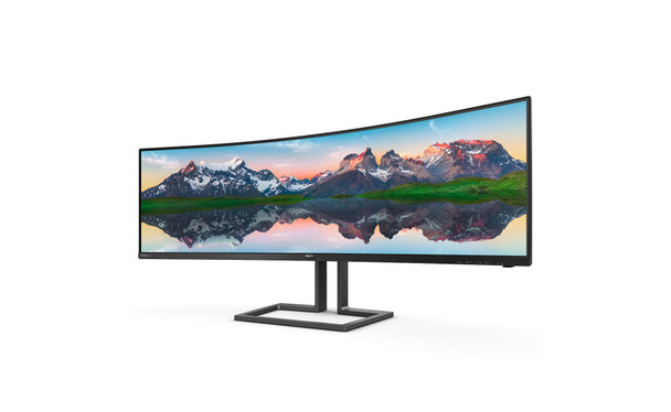 Philips 498P9Z/75 computer monitor 124 cm (48.8in) 5120 x 1440 pixels UltraWide Dual Quad HD LCD Black Product Image 6