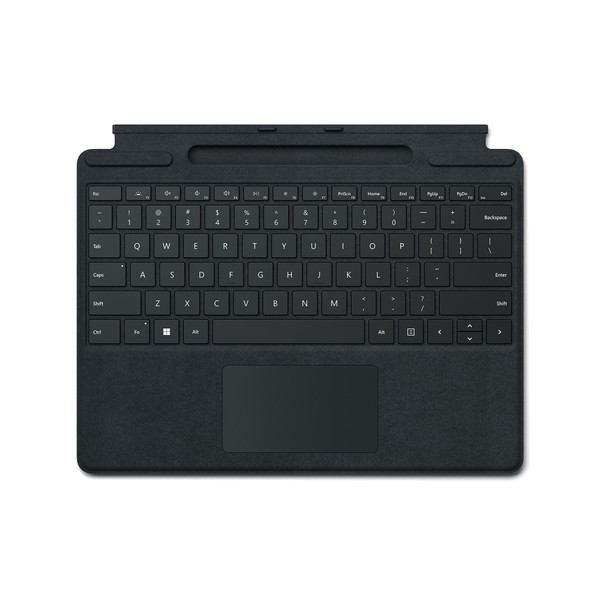 Microsoft Surface Pro Signature Keyboard Black Microsoft Cover port QWERTY Main Product Image