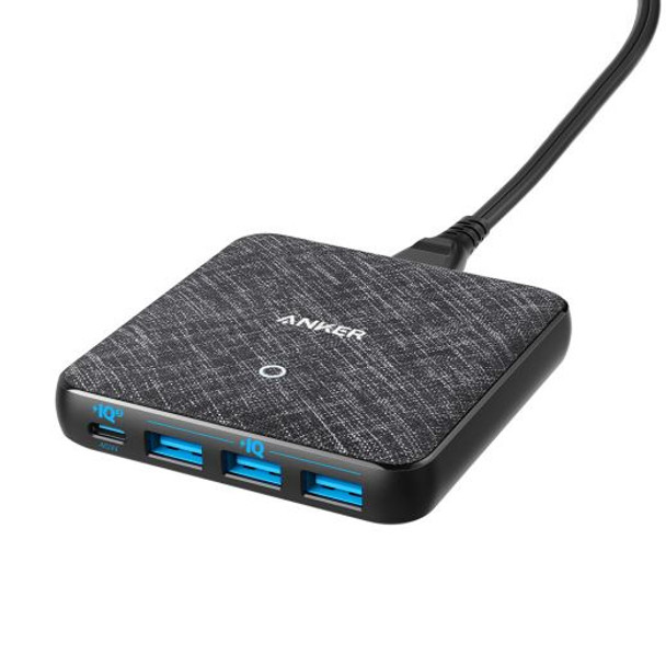 Anker PowerPort Atom III Black Main Product Image