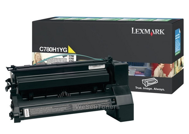 Lexmark C780H1YG toner cartridge 1 pc(s) Original Yellow Main Product Image