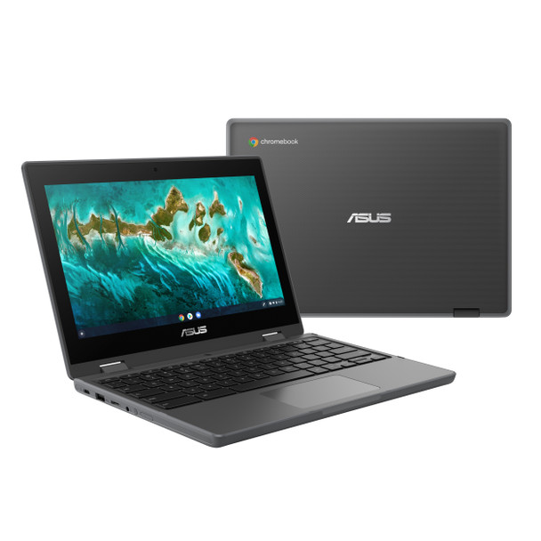 Asus Chromebook Flip CR1 CR1100FKA-BP0322 notebook N4500 29.5 cm (11.6in) Touchscreen HD Intel Celeron N 4 GB LPDDR4x-SDRAM 32 GB eMMC Wi-Fi 6 (802.11ax) ChromeOS Grey Product Image 4