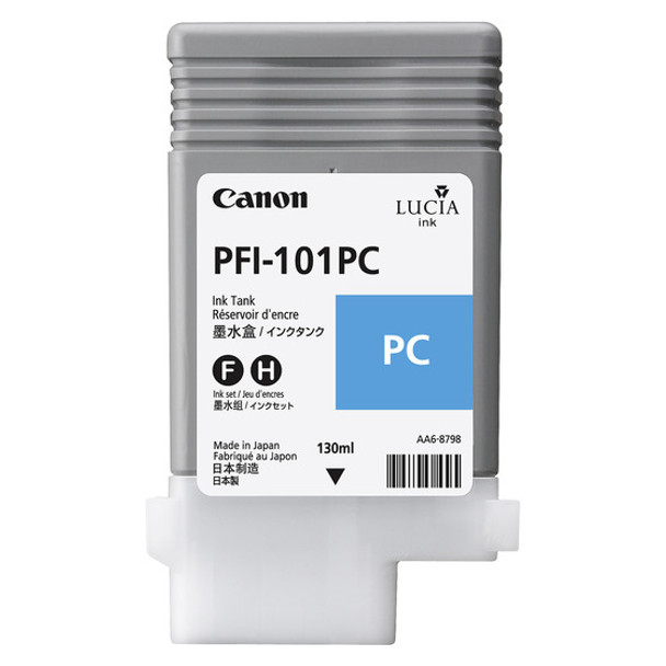 Canon PFI-101PC ink cartridge Original Photo cyan Main Product Image