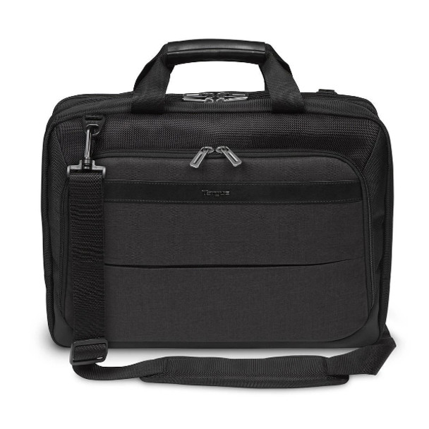 Targus CitySmart notebook case 39.6 cm (15.6in) Briefcase Black - Grey Product Image 2