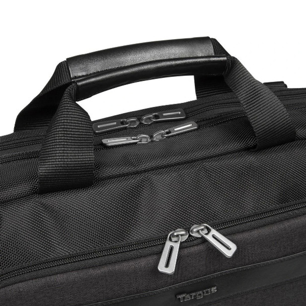 Targus CitySmart notebook case 39.6 cm (15.6in) Briefcase Black - Grey Product Image 4