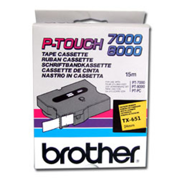 Brother Labelling Tape 24mm Main Product Image