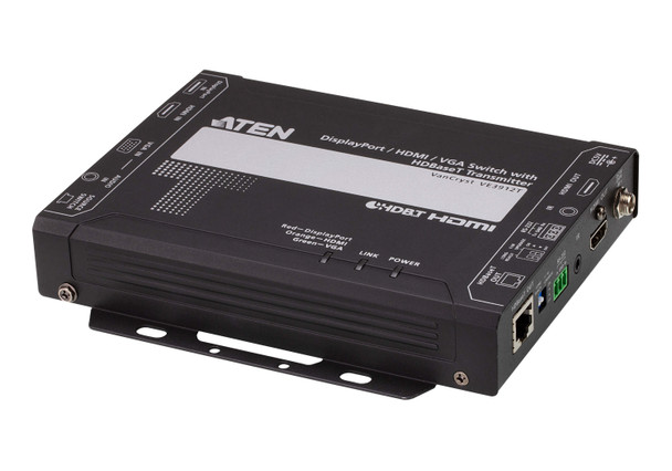 ATEN VE3912T-AT-U AV extender AV transmitter Black Main Product Image