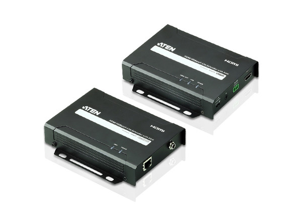 ATEN VE802-AT-U AV extender AV transmitter & receiver Black Main Product Image