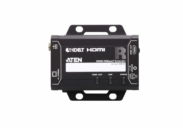 ATEN VE811 AV transmitter & receiver Black Product Image 4