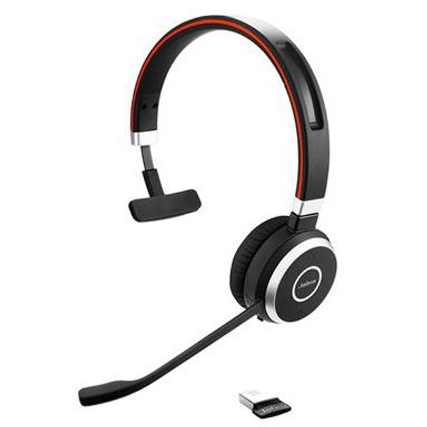 Jabra EVOLVE 65 SE UC Mono Bluetooth Business Headset (USB Dongle) Main Product Image
