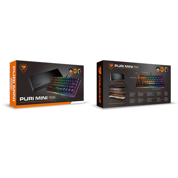 Cougar Pure Mini RGB Compact Mechanical Gaming Keyboard Product Image 6