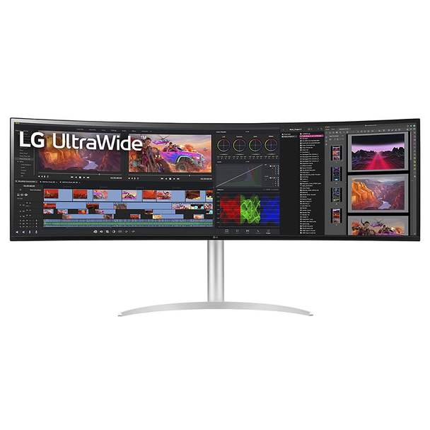 LG 49in 144Hz UltraWide Dual QHD HDR400 FreeSync Curved Nano-IPS Monitor Product Image 2