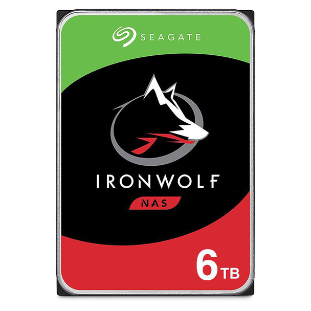 Seagate ST6000VN006 6TB IronWolf 3.5in SATA3 NAS Hard Drive Main Product Image