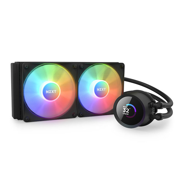 NZXT Kraken 240mm RGB AIO Liquid CPU Cooler - Black Main Product Image