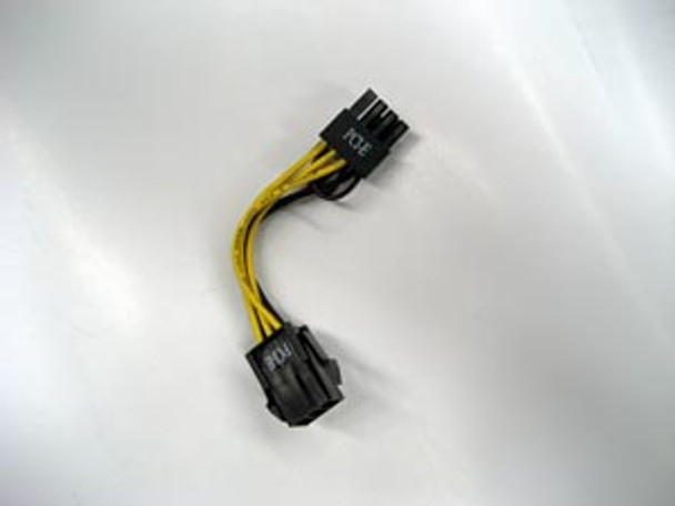 Product image for VGA 6-Pin Female to 8-Pin Male PCI-E 2.0 Adapter Power Cable | AusPCMarket Australia