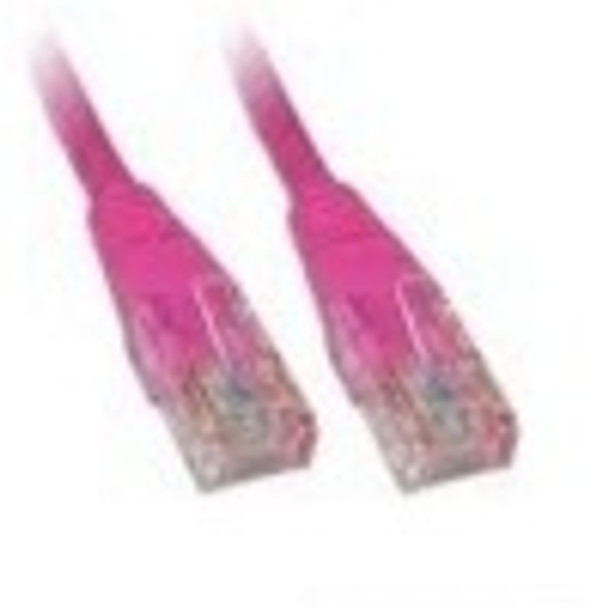 Product image for CAT5e PATCH CORD 10M PINK Network Cable  73049 | AusPCMarket Australia