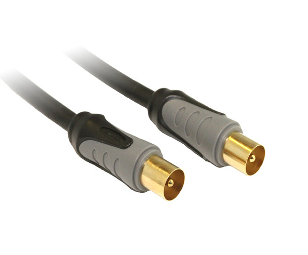Product image for 1M TV Antenna Cable OFC 24K Gold-plated | AusPCMarket Australia