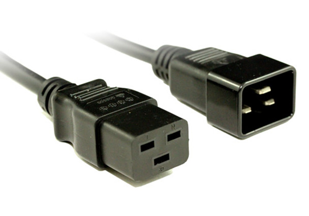 Product image for 1M IEC C20M-C19F Power Cable | AusPCMarket Australia