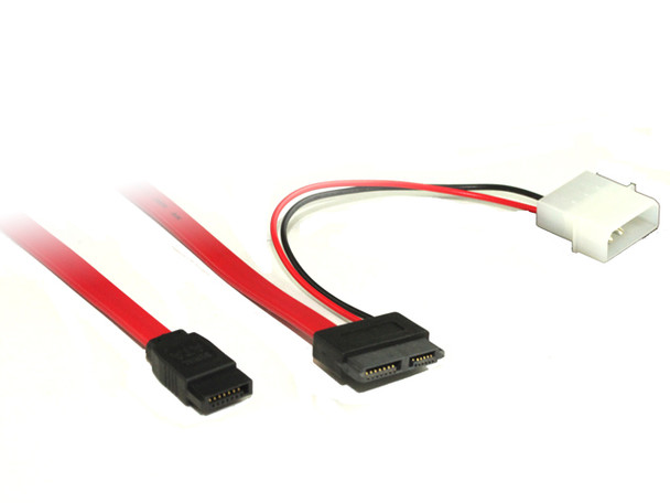 Product image for 30CM Slimlime SATA Cable | AusPCMarket Australia