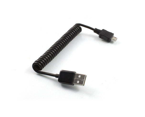 Product image for 1M Coiled Micro USB 2.0 Cable | AusPCMarket Australia