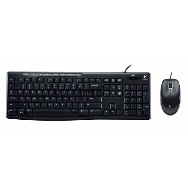 Logitech MK200 Desktop Keyboard and Mouse Combo Product Image 4