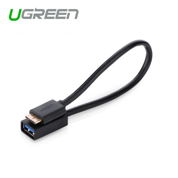 Product image for Micro USB 3.0 OTG Cable For Samsung Note 3/S4/S5 Black | AusPCMarket Australia