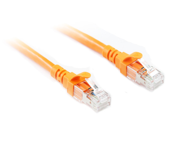 Product image for 0.3M Orange CAT 6A 10GB SSTP/SFTP Cable | AusPCMarket Australia