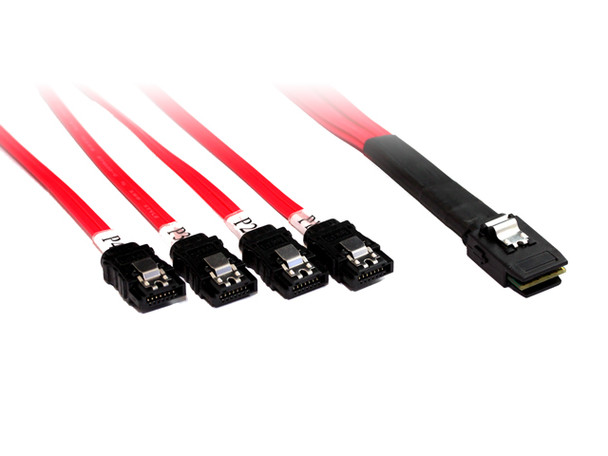 Product image for 50CM 4x SATA to Mini SAS Cable | AusPCMarket Australia